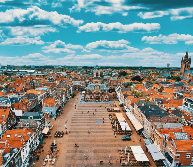 Delft is one of the best cities to visit in the Netherlands.