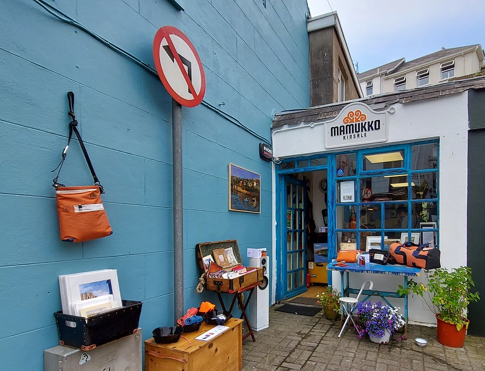 Unique shops are everywhere in Kinsale Ireland.