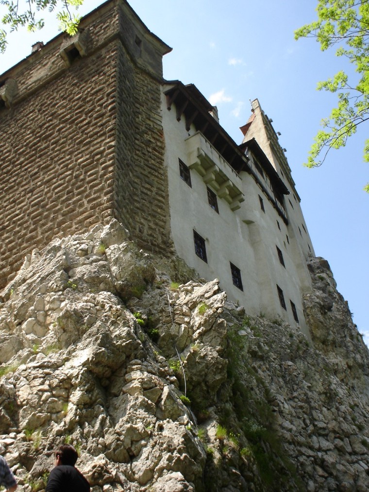 Bran Castle stands high on a precipice, on a strategic point to view all the surrounding area.