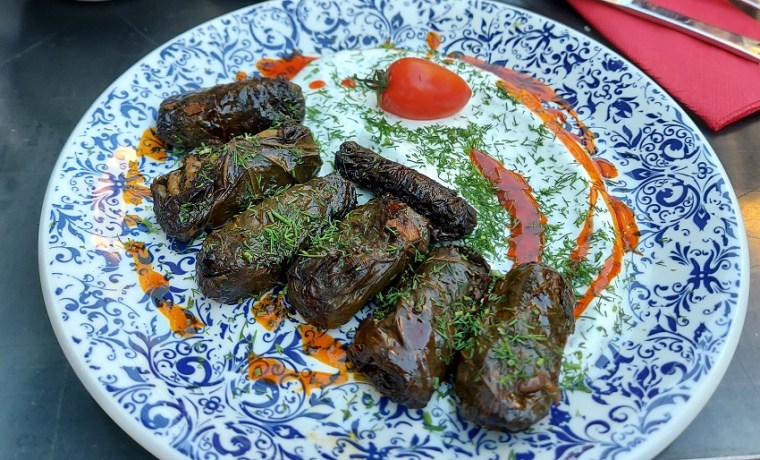 veggie sarmi, a typical bulgarian food