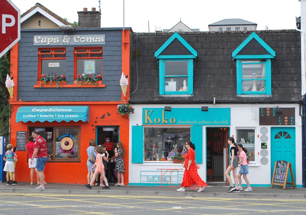 Chocolate and ice cream in Kinsale