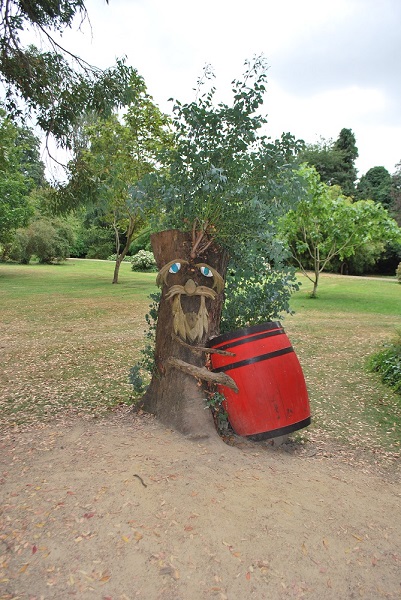 One of the fun characters of the Fairy trail at Malahide