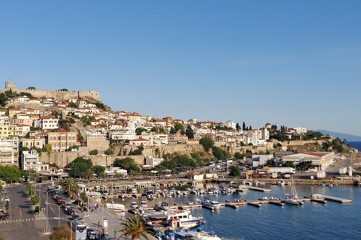 The old town of Kavala Greece