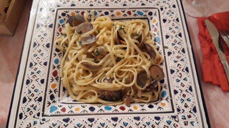 Lunch in Gallipoli, Italy