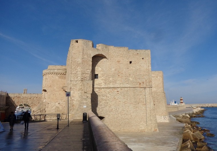 The Castle of Carlo V in Monopoli