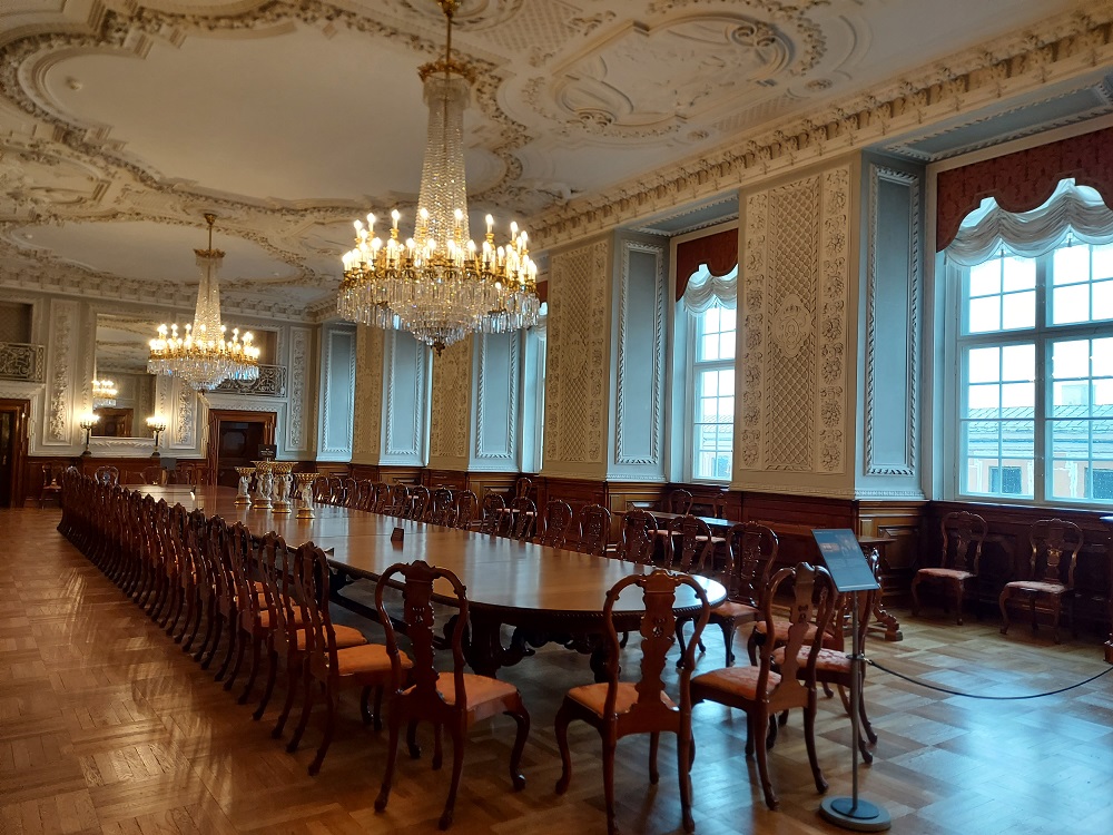 Reception Room at Christiansborg Palace