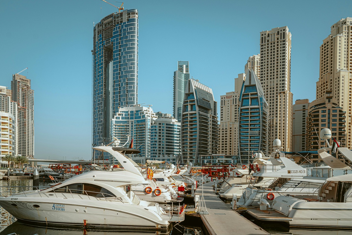 Renting a yacht in the UAE
