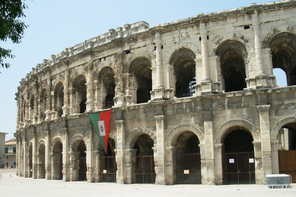 The Roman Arena in Nimes