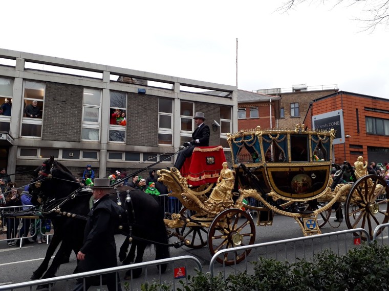Saint Patrick's Day Parade in Dublin