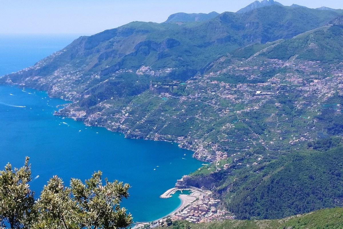 Campania coast view, Salerno