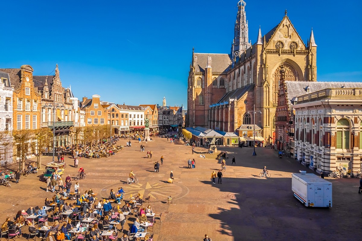 Grote Markt is one of the best things to do in Haarlem Netherlands