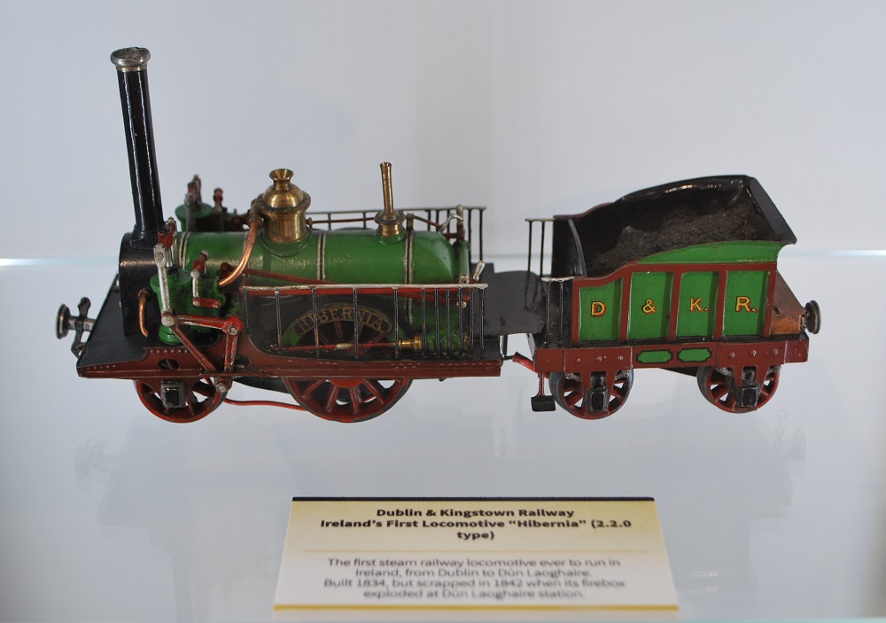 A beautiful locomotive model