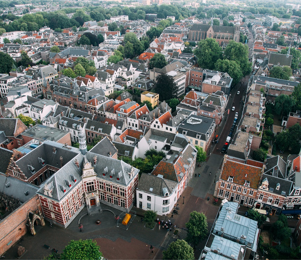 Utrecht is one of the medieval cities of the Netherlands.