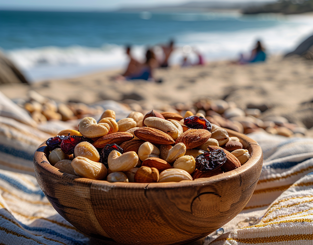 healthy snacks to pack for your beach day