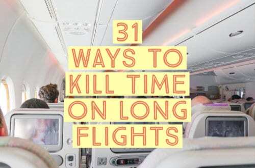 KILL TIME ON LONG FLIGHTS