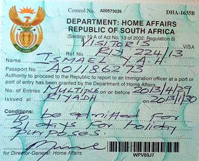 SOUTH AFRICA ONLINE VISA: HOW TO APPLY & VISA-EXEMPT COUNTRIES - Traveler78