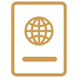 travel guide - icon visa